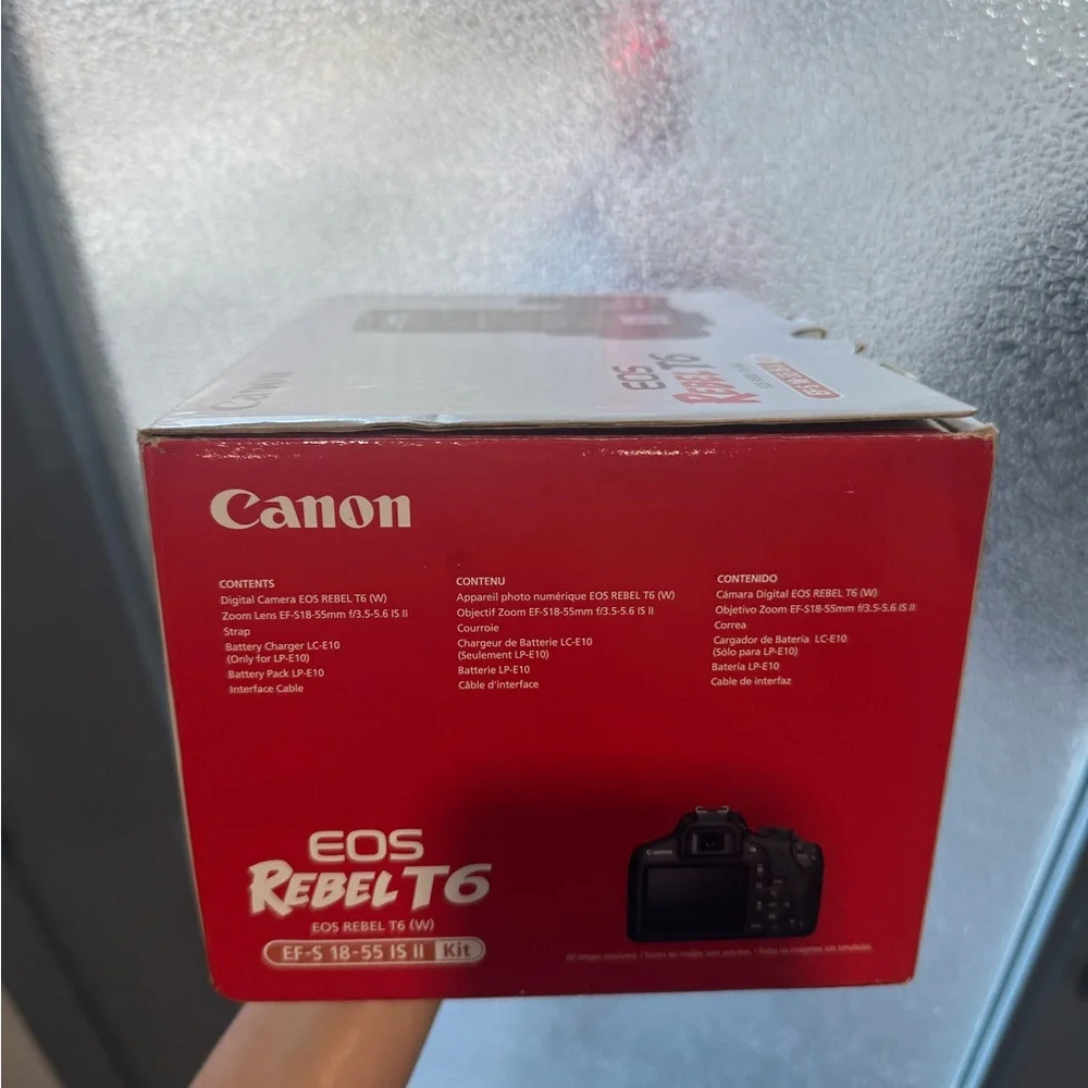 Canon EOS Rebel T6 Black Digital Camera & Accessories